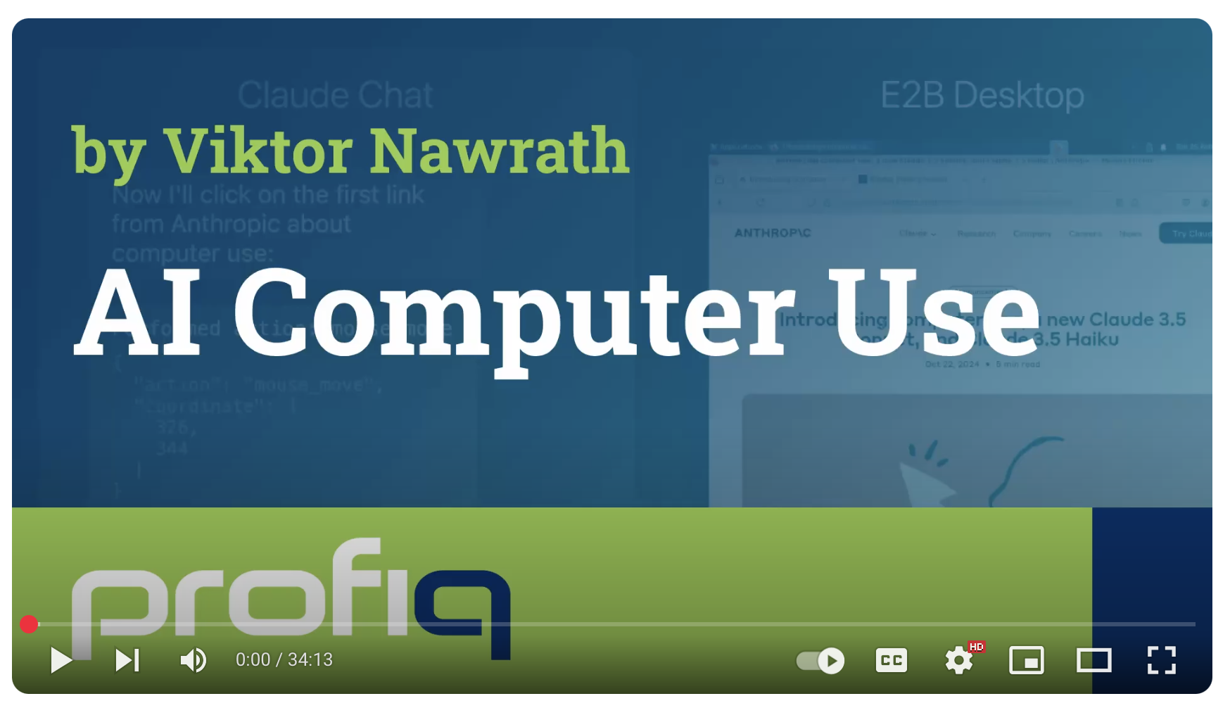 profiq demo AI Computer Use